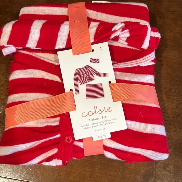 Colsie Loungewear Colsie Pajama Set Women's Poplin Polka Dot Tank